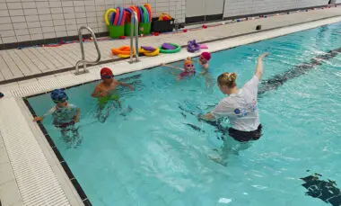 Group swimming lessons at Swim With Me